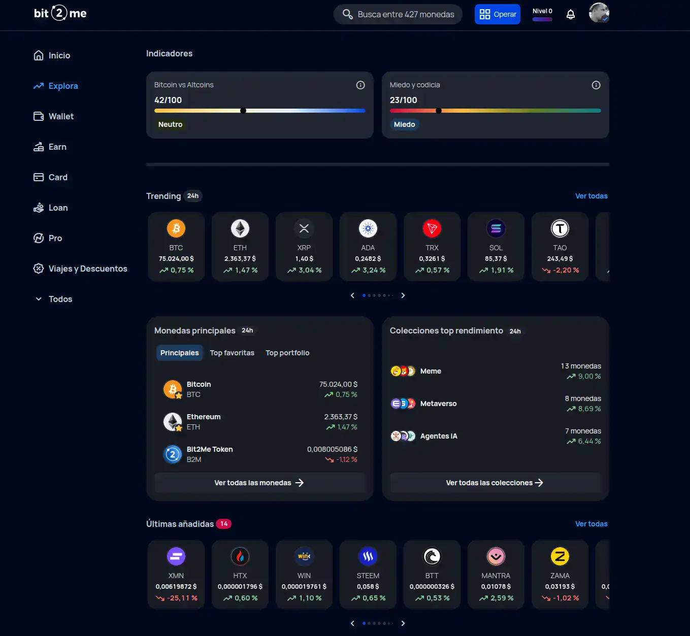 bit2me-wallet-dashboard