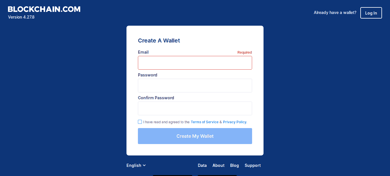 blockchain info/ wallet