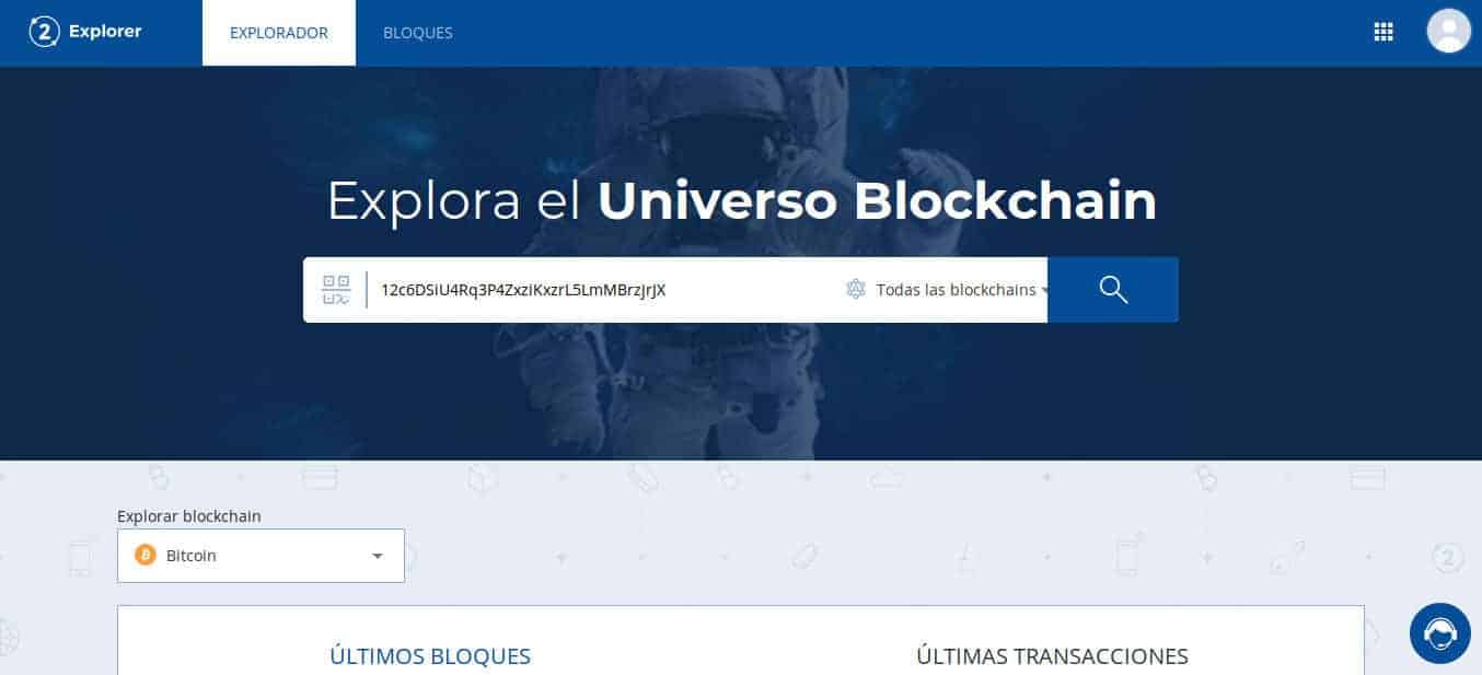 checking-address-bit2me-explorer Checking Bitcoin address from Bit2Me Explorer