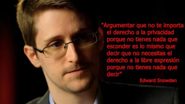Eduard Snowden y la privacidad