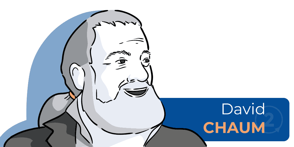 Who is David Chaum, Who created digicash, forerunners of bitcoin, pre-bitcoin programmers