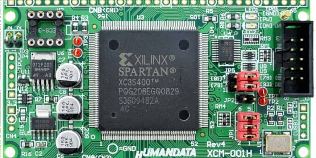 FPGA chipboard Spartan Xilinx