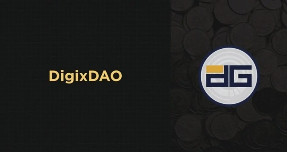 Logo de DigixDAO, DigixDAO el DAO del oro digital, DigixDAO una DAO para la gobernanza del ecosistema Digix