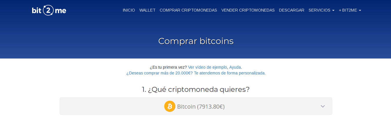 Cómo Comprar Bitcoin Bit2me Academy 9147