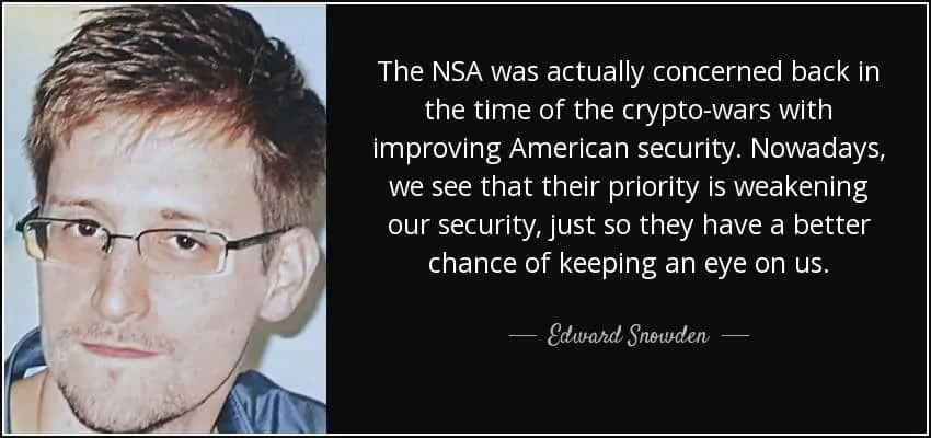 Edward Snowden habla sobre las Crypto Wars