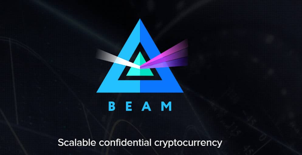 Beam one of the cryptocurrencies that uses the MimbleWimble protocol
