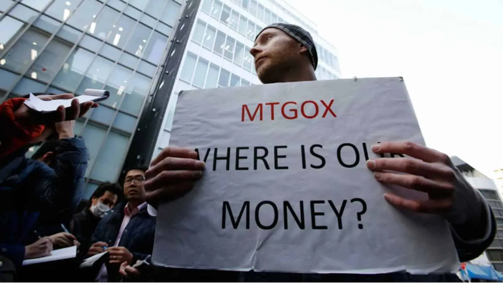 Mt Gox y su estafa llevo a muchas personas a protestar para recuperar su dinero