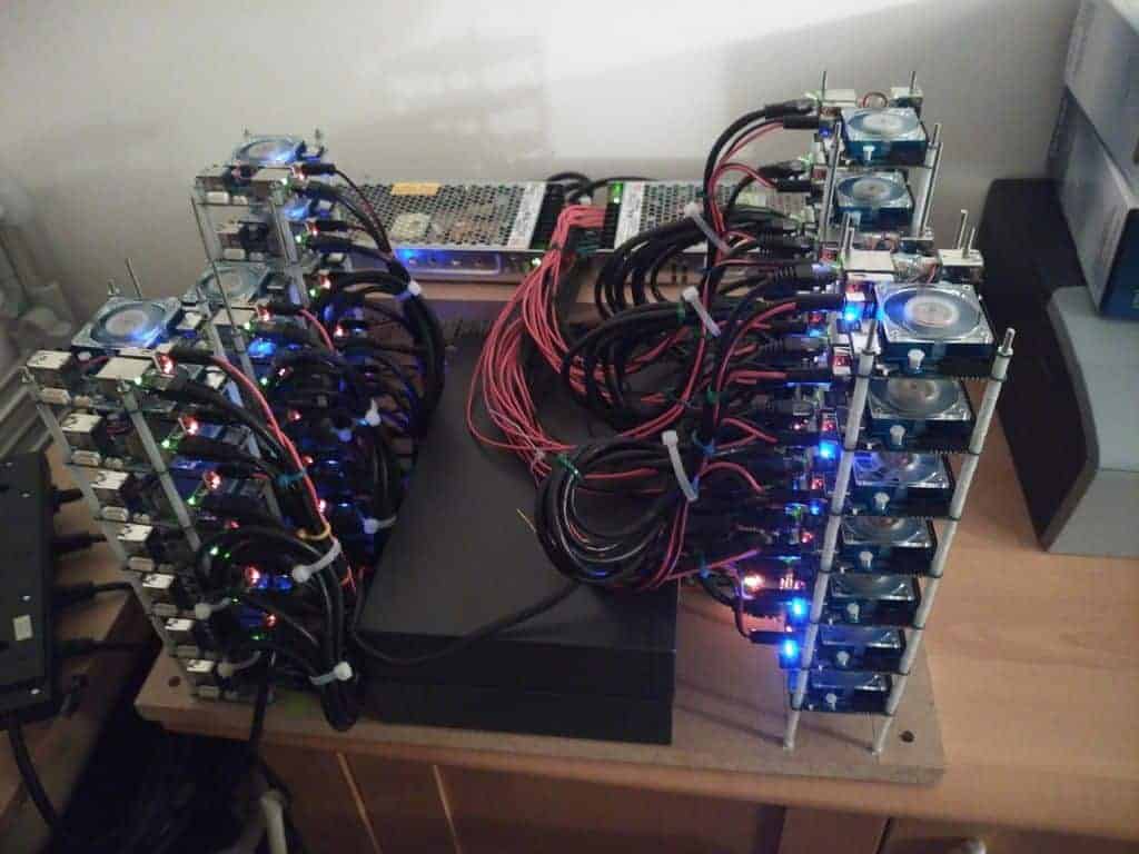 btc mining rig