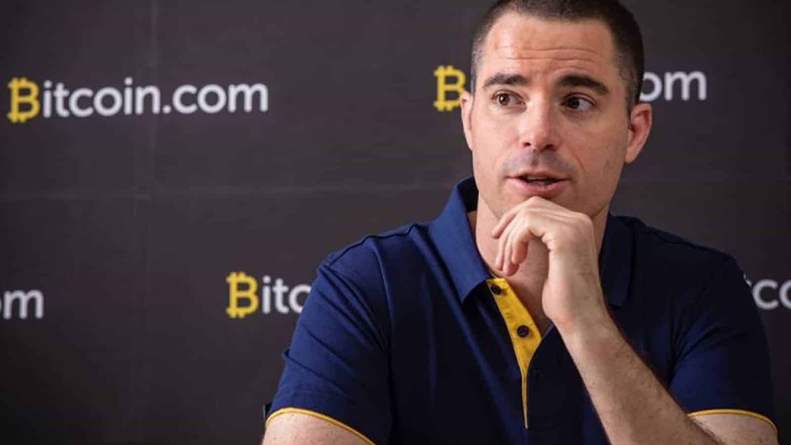 Roger Ver en una presentación de Bitcoin Cash y Bitcoin.com