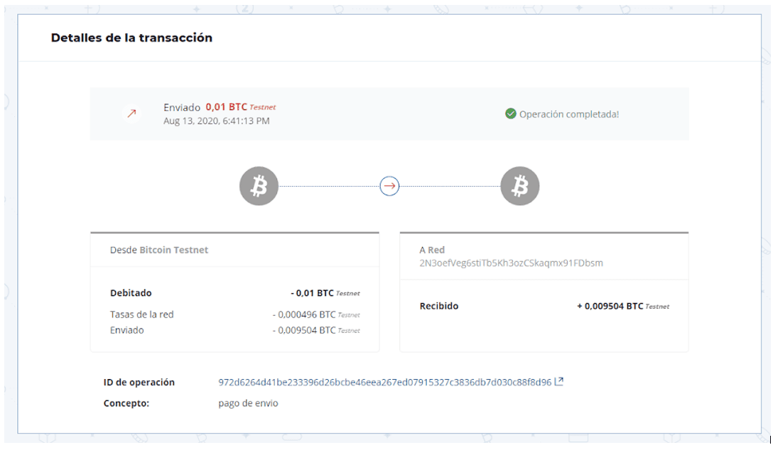información-de-transaccion-bit2me-wallet