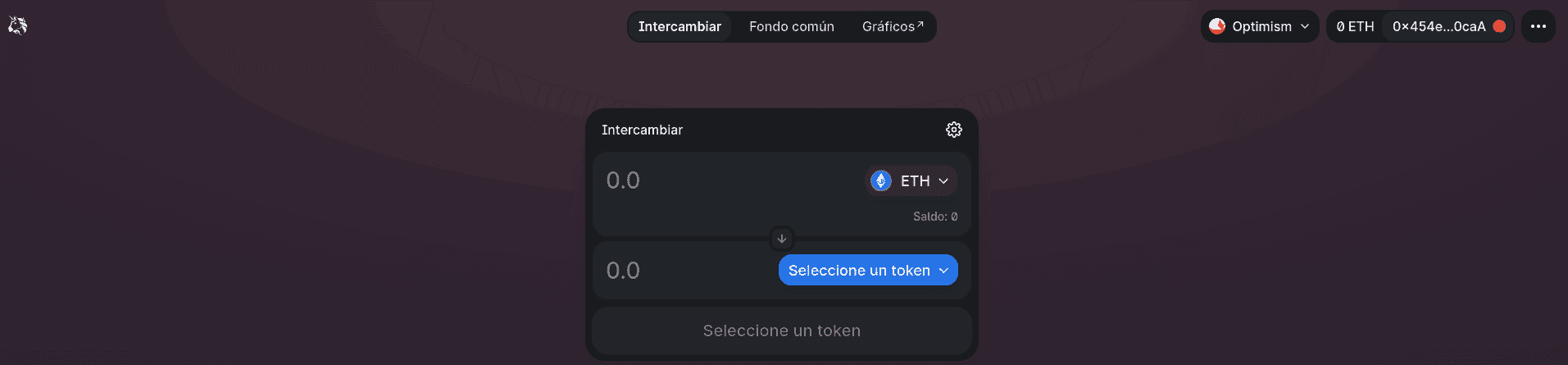 Conectándonos a una Uniswap usando una Layer2 para Ethereum