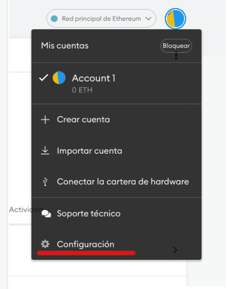 Conectando MetaMask a Polygon - Iniciando configuración