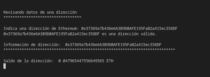 Un explorador de bloques basado en Infura Web3 API Key