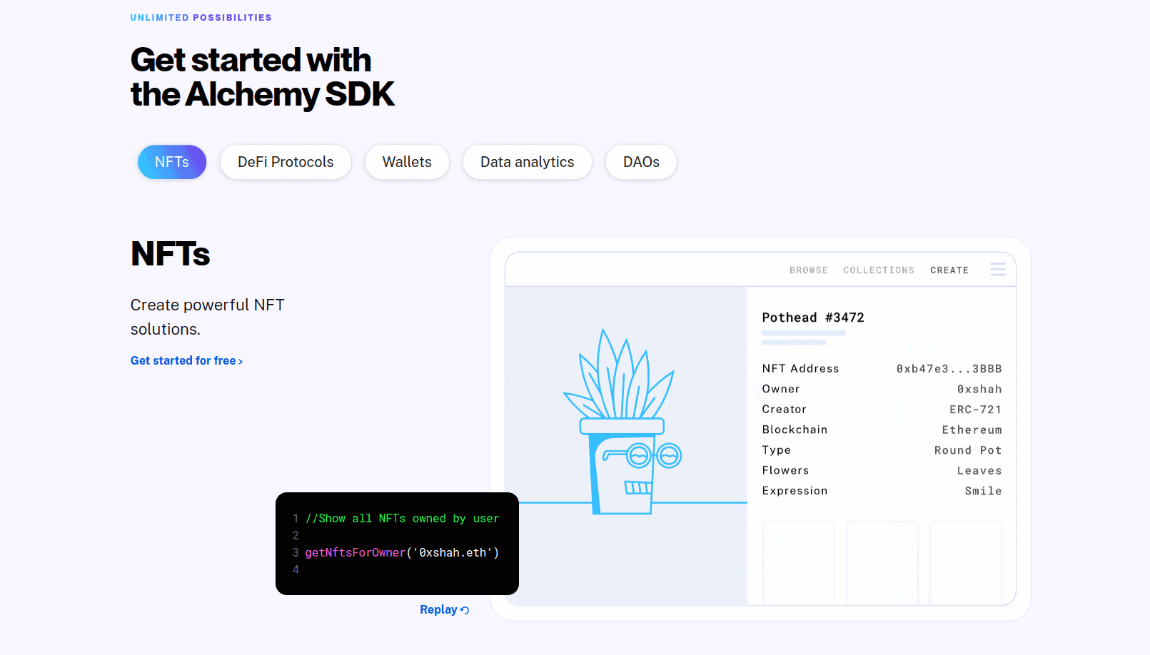 Hacer NFTs en Alchemy es muy sencillo - Bit2Me Academy