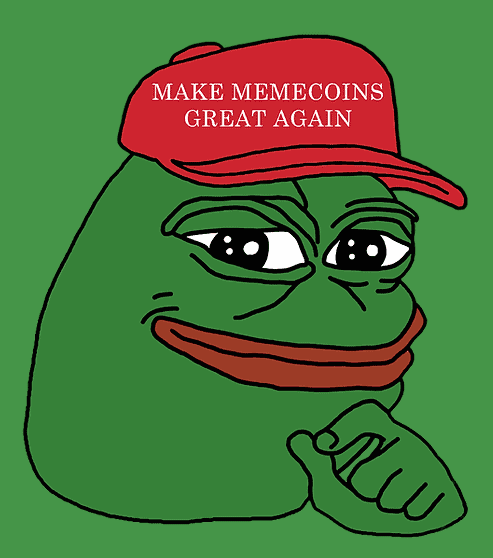Memecoin PEPE, basada en la rana Pepe.