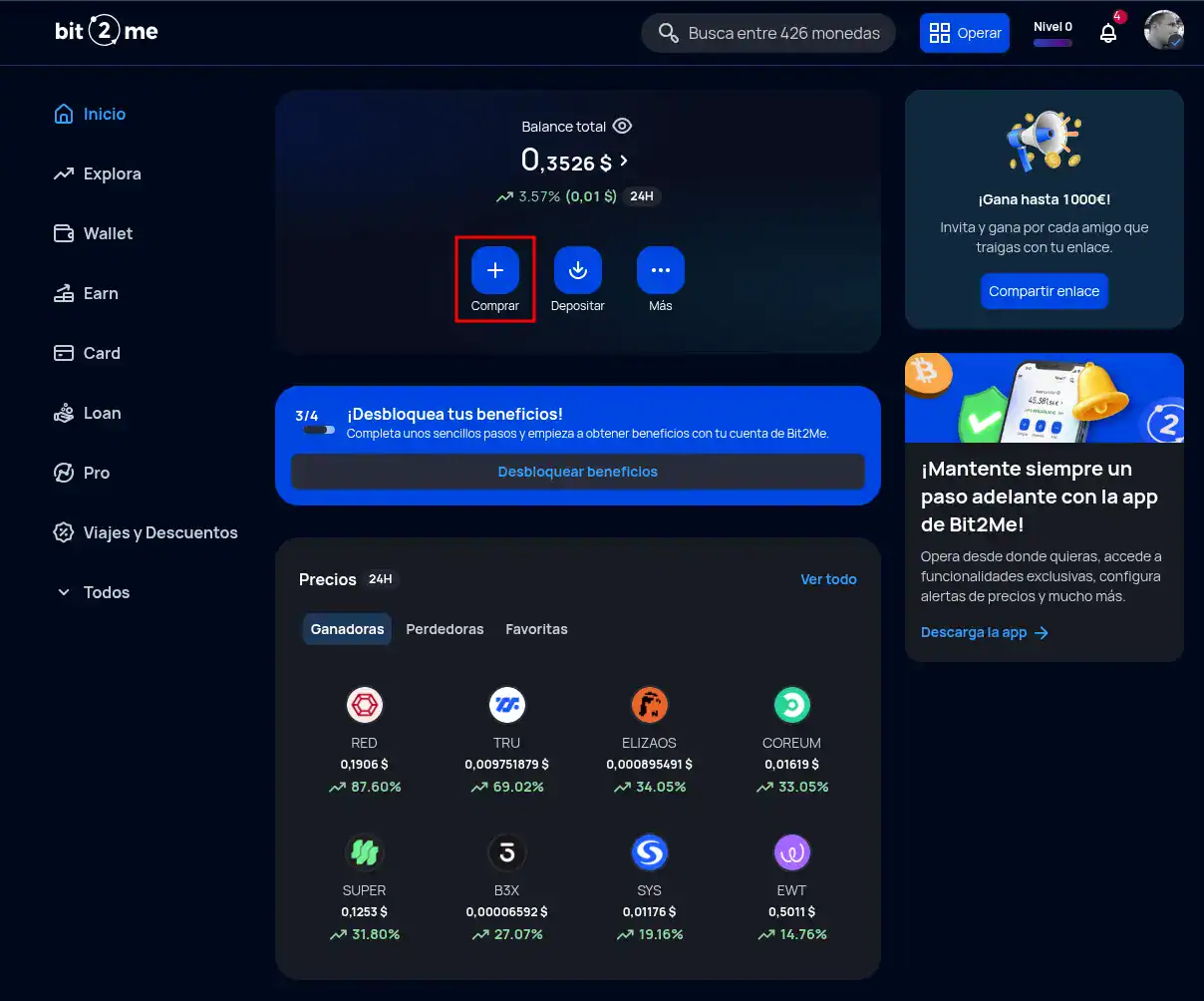Comprar Bitcoin en Bit2Me es rápido y sencillo - Bit2Me Academy