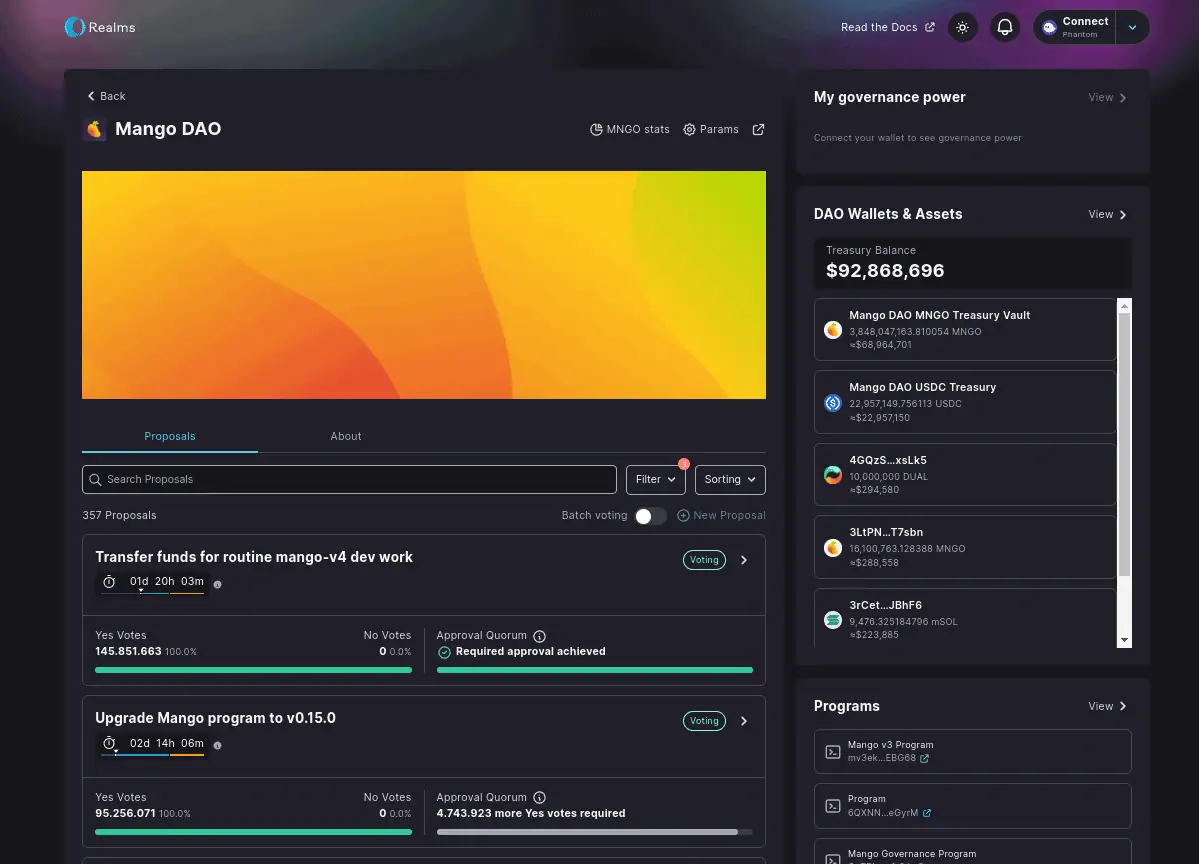 Mango DAO, es el medio para la gobernanza de Mango Markets - Bit2Me Academy