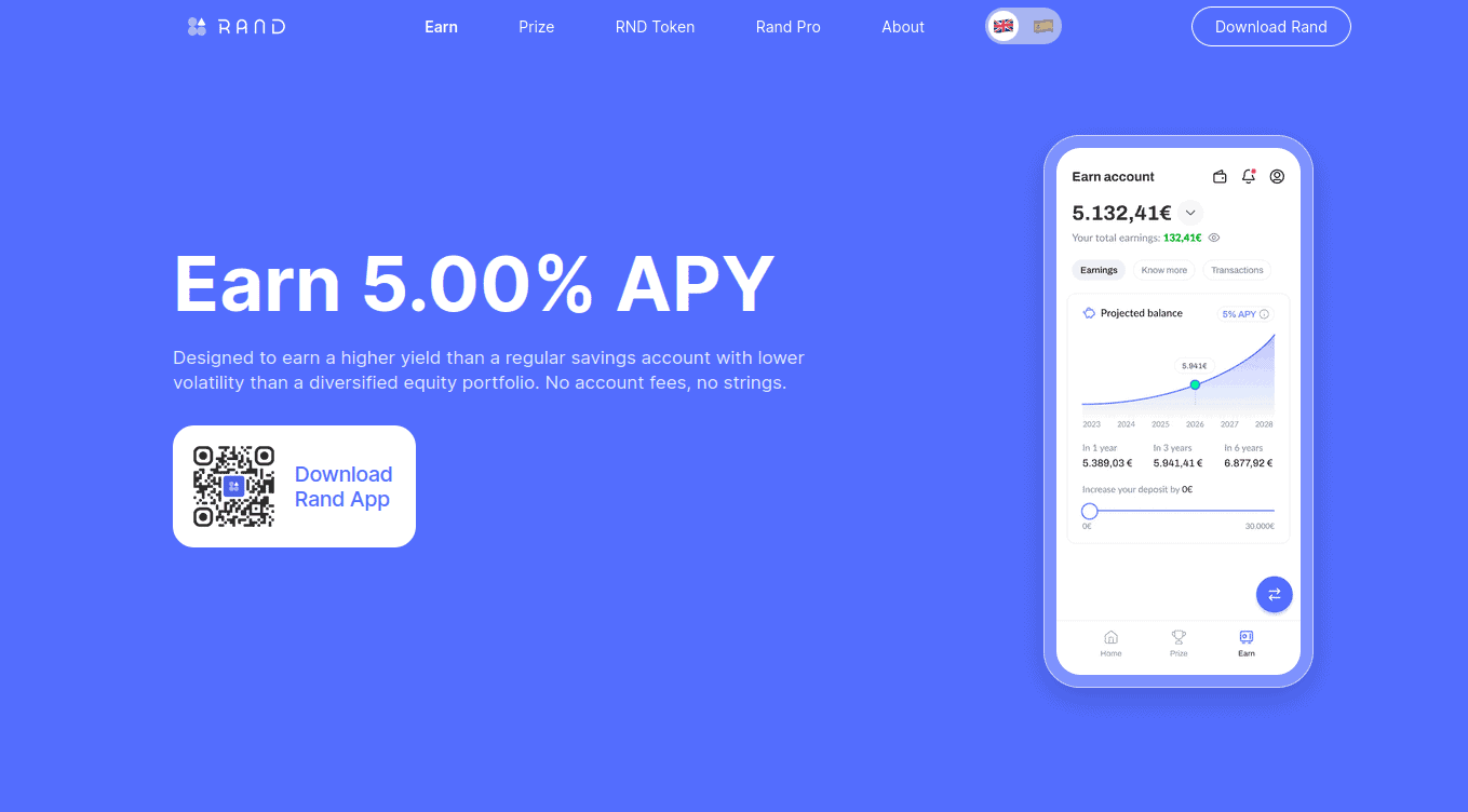 Earn, generando recompensas con tus criptomonedas usando Rand - Bit2Me Academy