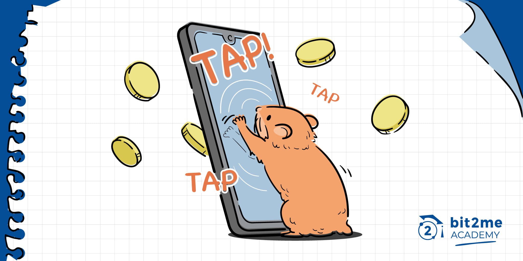 ¿Qué son los juegos Tap-to-Earn como Notcoin o Hamster Kombat?