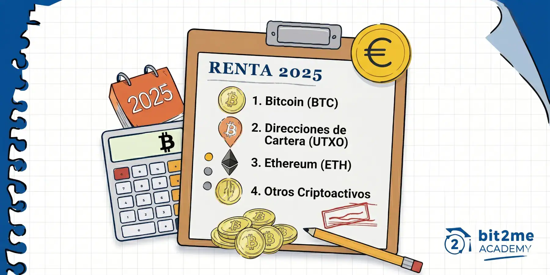 Cómo declarar criptoactivos en la Renta 2025 en España — Guía completa