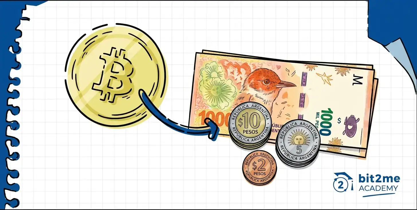 Cómo cambiar bitcoins a pesos en Argentina de forma segura