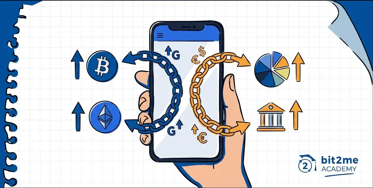 Cartera híbrida en Bit2Me: cómo verla y cómo rotar beneficios entre cripto y fondos