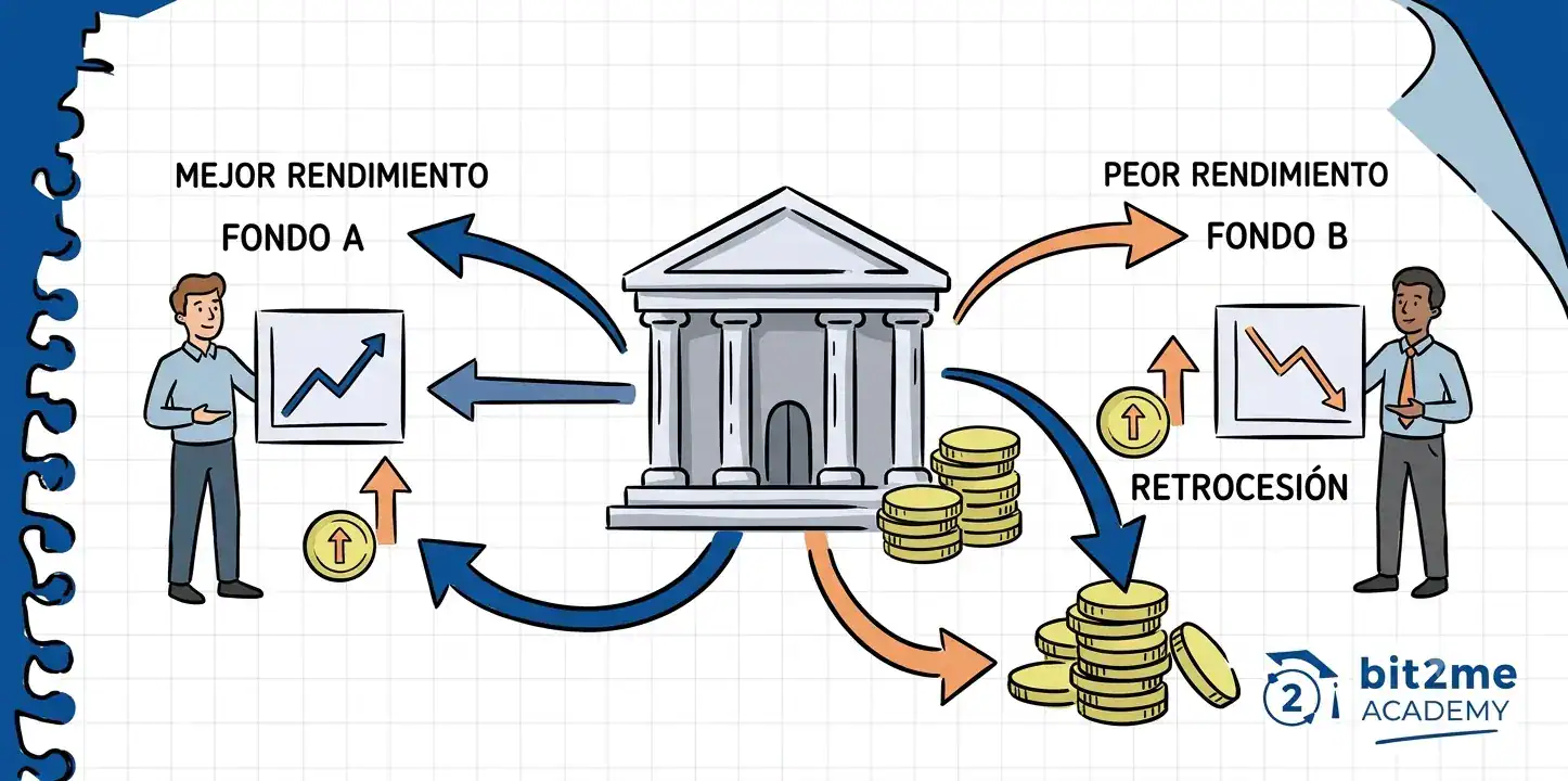 Retrocesiones en fondos de inversión: por qué tu banco no te recomienda los mejores