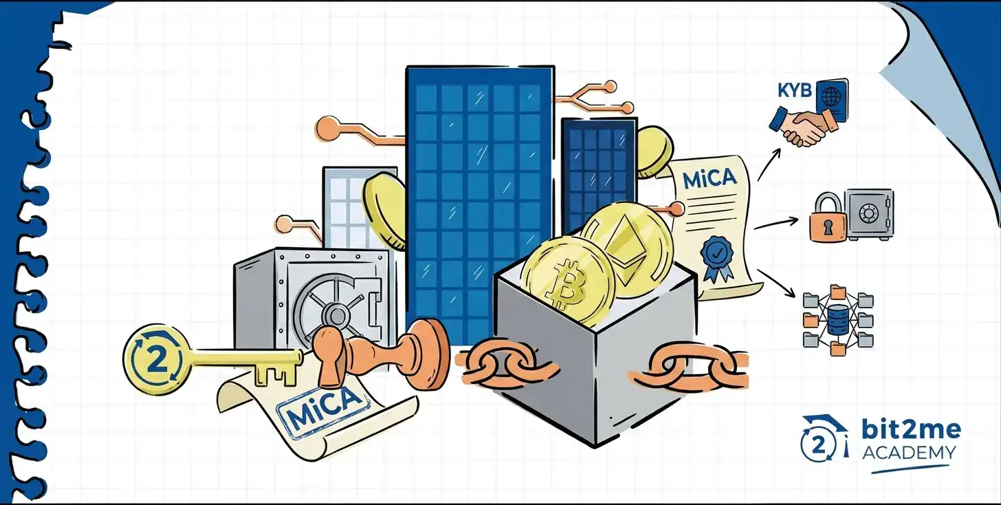 Cuenta cripto para empresas: guía completa bajo MiCA