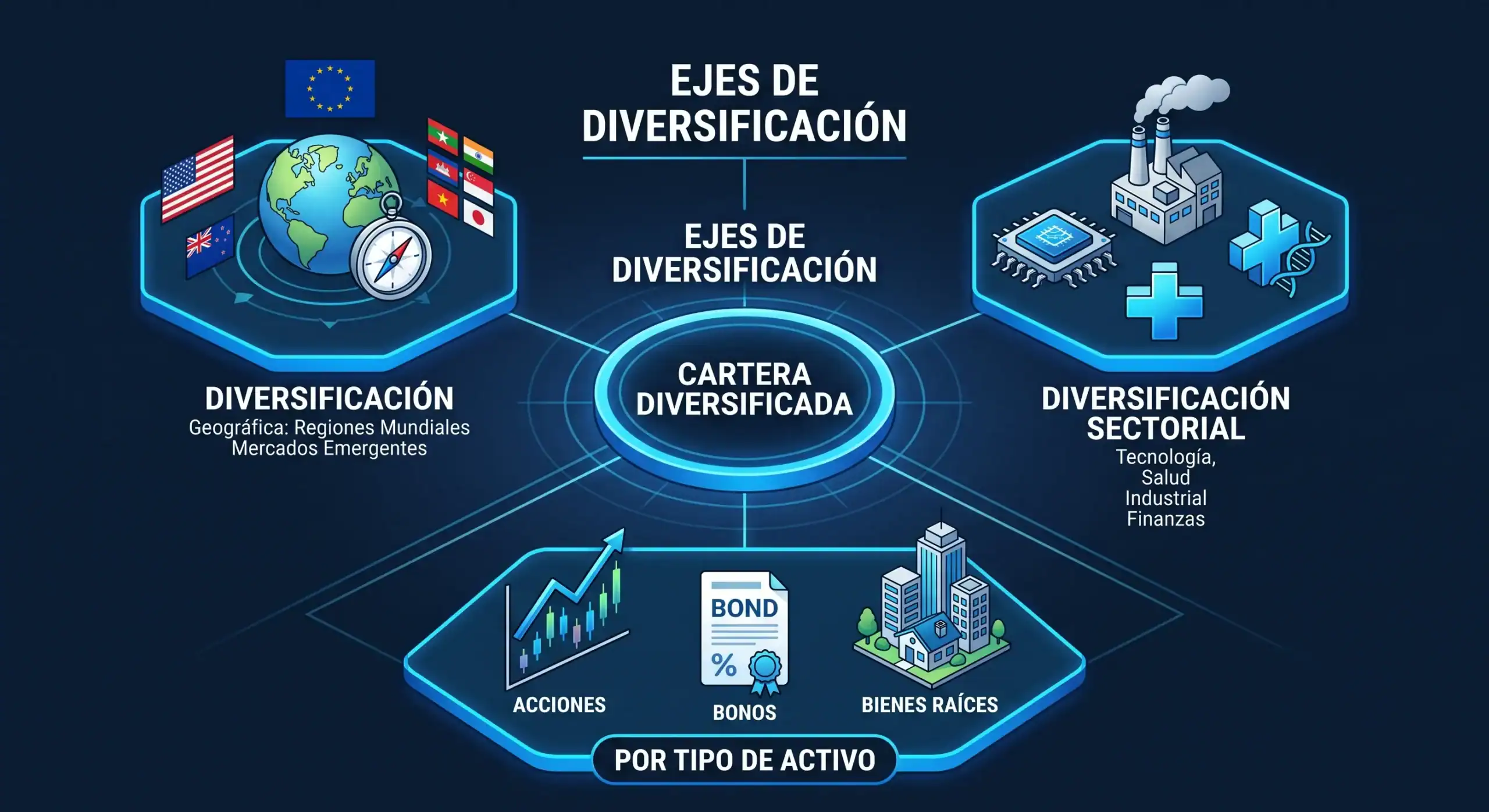 diversifiacion-activos Diversificación de activos - Bit2Me Academy