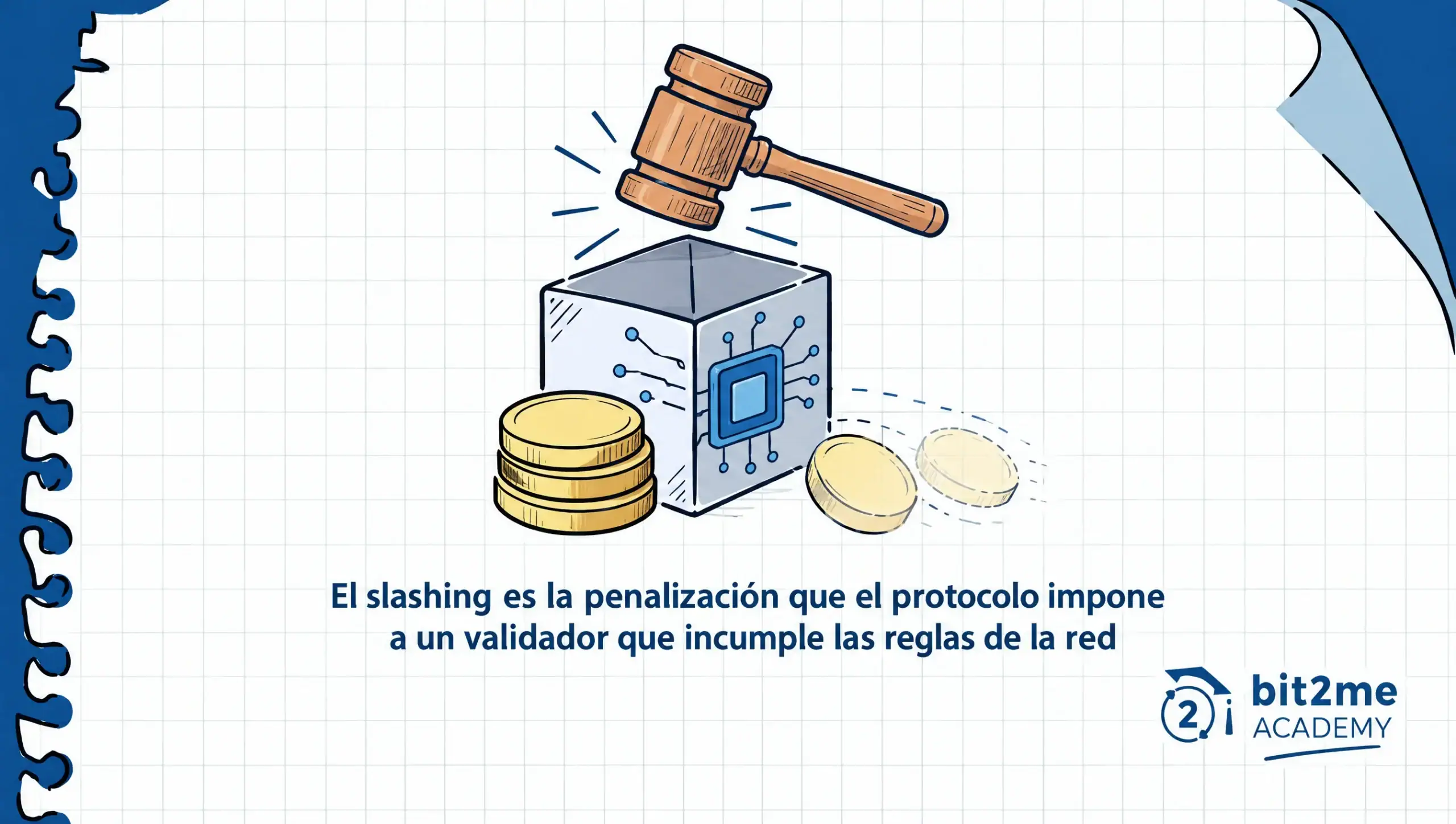 Criptomonedas para hacer staking: cómo comparar cada red Un validador penalizado pierde parte de sus criptomonedas bloqueadas - Bit2Me Academy